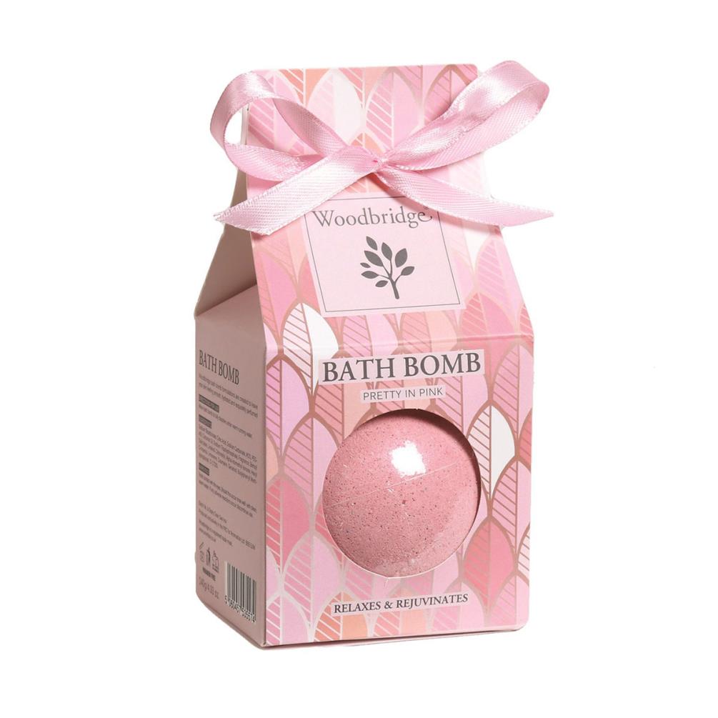 Woodbridge Pretty In Pink Bath Bomb £3.59